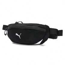 Puma Unisex Waist Bag, Shoulder Bag, Chest Bag, Casual Messenger Bag, Sports Backpack, Mobile Phone Bag 24.5*4*9CM - Black - View 7