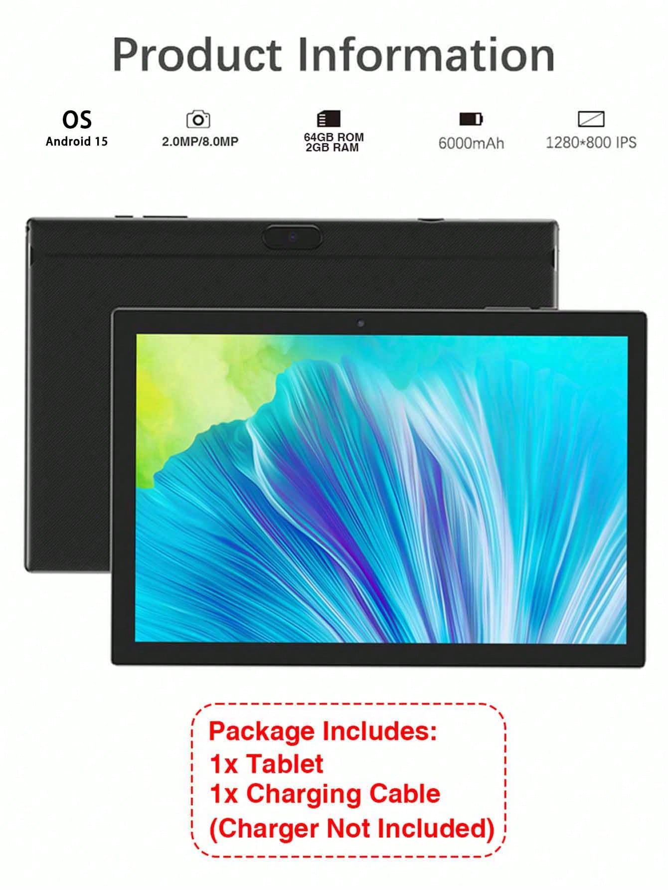 تابلت كوبرز أندرويد 15 بشاشة 10.1 بوصة – معالج ربا...