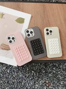 1个吸盘式闪光手机壳，2025年最新热销设计，带手机挂绳，防震硅胶壳，兼容三星Galaxy S25、S24、S24 Plus/S24+、S24 Ultra、S24 FE、S20、S21、S22、S23和11/11 Pro/11 Pro Max、12/12 Pro/12 Pro Max、13/13 Pro/13 Pro Max、14/14 Pro/14 Pro Max、15/15 Pro/15 Pro Max、16/16 Pro/16 Pro Max、16E，防水防摔防刮，国际版，非国内版 - 粉色 - 查看 6