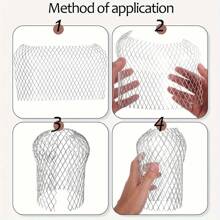 4 件装铝制排水沟防护罩，可扩展防叶网过滤器，落水管防碎屑，易于安装，材质耐用 - 均碼 - 查看 7