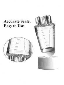 1 Stück Kopfhaut-Applikator Kamm, tragbare Haaröl-Applikator Flasche für Kopfhaut-Massage & Haarwachstum, Essenzöl-Spender Bürste - Verschiedenfarbig - Übersicht 5