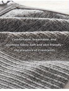 2PCS Women's V-Neck Padded Seamless Straps Bralette, Adjustable Spaghetti Straps Everyday Basic Sleeping Bra, Sports Bras For Women, Sports Bra - 彩色 - 查看 9