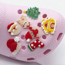 14 Pieces Of Glow-In-The-Dark Shoe Accessories, Suitable For Christmas Gifts, Glow-In-The-Dark Santa Claus Shoe Accessories, Suitable For Party Decorations, Accessories, Holiday Gifts, Christmas Decorations Christmas Decoration XMAS Decor Christmas Tree Gift Decor Thanksgiving Wedding Home Decor Home Decor Fall Decor Autumn Decor Birthday Decorations For Gifts Party Supplies Indoor Outdoor Garden Holiday Festival Decor Halloween Decor Wall Decor Halloween Ornamentschristmas Decoration XMAS Decor Christmas Tree Gift Decor Thanksgiving Wedding Home Decor Home Decor Fall Decor Autumn Decor Birthday Decorations For Gifts Party Supplies Indoor Outdoor Garden Holiday Festival Decor Halloween Decor Wall Decor Halloween Ornaments - Multicolor - View 8