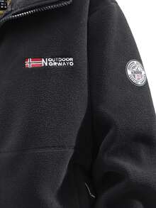 Herren Herbst/Winter Lässig Jacke mit Thermofutter, Graphen Heizung, Kapuzen Sportswear Top