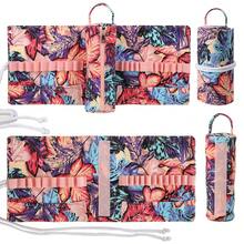 Neue Leinwand Häkelnadel Organizer Tasche, Nähzubehör Aufbewahrung, tragbare Reise DIY Stricknadel Halter, geeignet für Nähbegeisterte und Anfänger