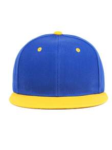 1pc,Unisex,Custom Classic Snapback Hat, Embroidered 6 Panel Cap, Flat Bill, Green Under Visor, Personalized Gift For Men, Embroidery Services, Colorful,Cute,Adorable,Funny,Kawaii,Y2K,Stylish,Unisex,Casual,Custom,Personalized,Unique,Customized,Ideal Gifts For Him,Ideal Gifts For Her,Her,Boyfriend,Girlfriend,Family,Friends - Multicolor - View 21