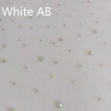 6 Sheets Iron On Crystal Transfers Applique Hot Melt Patches AB Color Glitter Hotfix Rhinestone 2mm & 4mm Flat Round Rhinestone Transfers Patches For Clothing DIY Craft Decor Clothing Rhinestone Patterns: Sparkling And Eye-Catching, Knitwear Rhinestones Adhere Firmly To Fabric Without Falling Off, Dance Costume Collar Rhinestones For Exquisite Embellishment