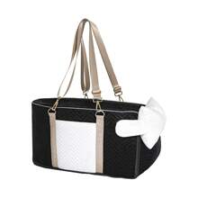 Dog Car Seat, Central Console Small Dog Car Booster Seat, Small Dog & Cat Central Console, Dog Booster Seat, Pet Car Seat With Cushion Board And Safety Belt To Prevent Tipping Over Cat Carrier Cat Backpack Bike Trailer