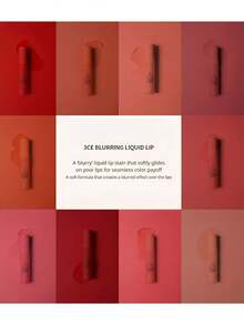 3CE BLURRING LIQUID LIP #Stay Away, Texture Mousse Acquosa, Sensazione Leggera e Liscia, Finitura Opaca Morbida, Sfuma le Linee delle Labbra, Look Pulito e Non Unto, Colori Attenuati e Avanzati, Altamente Pigmentato, Lunga Durata, REGALO, Makeup Coreano|K-Beauty|5,5g/0,19oz