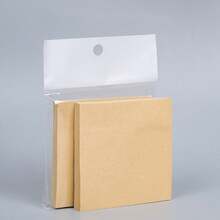 80张/本创意简约办公便签，强力粘性免撕便签，网格学生标记便签 - 黑與白 - 查看 10