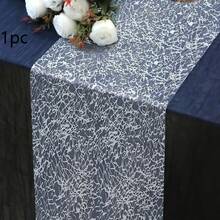 1/6 Rose Gold Table Runner 11*108 Inches, Party Supplies, Tablecloth Decor For Wedding, Bridal Shower, Banquet, Birthday Party, Dessert Table, Buffet, Anniversary, DIY - Multicolor - View 13