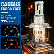 S&D H1 LED Headlight Bulb Mini H4 H7 H11 9005 HB3 9006 HB4 20000LM CSP For Car Headlamp Fanless Light Auto Diode Fog Lamps 12V 6000K Automobile