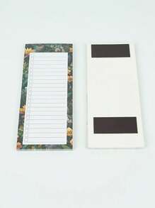 50 st/förpackning magnetiska anteckningsblock, stor inköpslista, att-göra-lista, påminnelser - stark magnetisk baksida, fruktmönster, magnetiska avrivbara självhäftande lappar, liten anteckningsbok, daglig planerare, incheckningsanteckningar, anteckningslista, uppgiftslista, bästa presenten till födelsedag, examen - Multifärgad - Visa 47