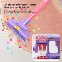 11 件/13 件儿童多功能吸尘器套装 - 清洁和清扫套装、家务和角色扮演清洁工具、儿童房间模拟清洁互动游戏玩具、角色扮演道具，适合男孩和女孩作为圣诞节、万圣节和生日礼物 - 彩色 - 查看 4