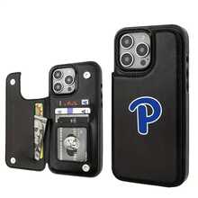 Teléfono Moda Cuero 16 15 14 13 11 12 Pro Plus Flip Cover con ranura para tarjeta Usuarios comerciales de alta gama Cuero negro - Negro - Ver 1