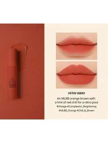 3CE BLURRING LIQUID LIP #Stay Away, Texture Mousse Acquosa, Sensazione Leggera e Liscia, Finitura Opaca Morbida, Sfuma le Linee delle Labbra, Look Pulito e Non Unto, Colori Attenuati e Avanzati, Altamente Pigmentato, Lunga Durata, REGALO, Makeup Coreano|K-Beauty|5,5g/0,19oz