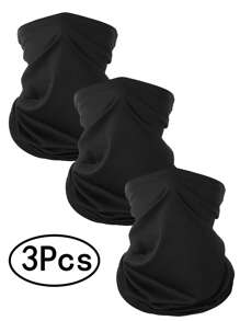 3 件套颈套面罩围巾，透气防晒防风，适用于滑雪钓鱼徒步骑行多用途颈套，男女通用，适用于工作、跑步运动出汗 - A - 查看 15