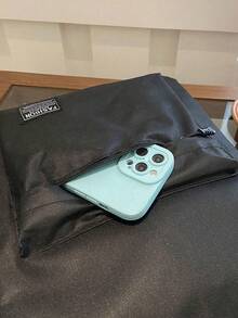 Mochila de gran capacidad, minimalista y ligera, mochila para computadora de estudiante, con correas ajustables para los hombros, adecuada para viajes de semestre de estudiantes - Multicolor - Ver 5