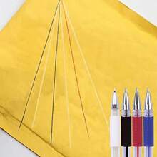 Set de 11/24 piezas con 20 recambios de bolígrafos marcadores de tela de alta temperatura de colores variados con 4 estuches, bolígrafos marcadores de tela borrables con calor para costura, sastrería y acolchado (color de tinta de bolígrafo rojo aleatorio) - Multicolor - Ver 7