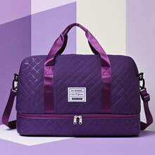 Fashion-Forward Duffle Bag For Men & Women: Waterproof Separate Compartment, Durable Travel Gym Bag With Large Capacity - Ideal For Weekend Trips, Workouts & Getaways - Nhiều màu - Xem 2