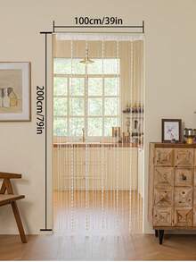 1pc Fashionable Beaded String Curtain/Door Curtain