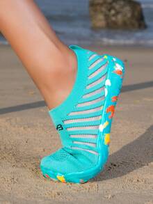 ZVB Chaussures d'eau pour couples, convenant aux amateurs de pieds nus. Chaussures de plage à semelle souple pour femmes, pour la natation, la plongée, les activités extérieures d'été à séchage rapide, la pêche, les chaussures de gué respirantes