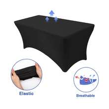 TOEDO 6ft Eyelash Extension Elastic Bed Sheet, Stretchable Eyelash Extension Tablecloth, Makeup - Multicolor - View 5