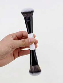 1pc Dual-Ended Makeup Brush, Foundation & Blush Brush, Multi-Functional Makeup Brush, Professional Makeup Tool, Gift For Women & Girls,Foundation Brush,Concealer Brush,Blush Brush,Contour Brush,Blush Brush,Bronzer Brush,Powder Brush,Foundation Brush,Blush Brush