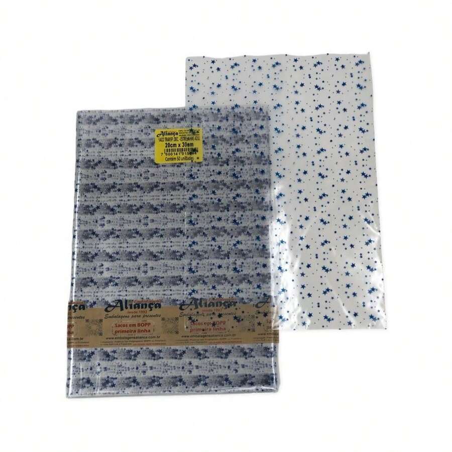 Transparent Decorated Bags 50 Units Sizes To Choose From - 藍星 - 查看 1