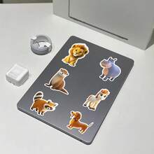 50 件可爱 3D 动物卡通考拉、树懒、大猩猩涂鸦装饰贴纸，适用于扁平水瓶、吉他 - 彩色 - 查看 9