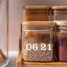 5/10张 0.5英寸 防水乙烯基数字贴纸，小尺寸 办公工业用 数字 ID 日期贴纸 - 彩色 - 查看 7