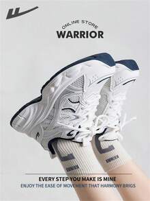 WARRIOR Warrior Comfortable Street Style Chunky Shoes For WomenSpring And SummerComfortable Running Shoes Modest Style Casual Yet Sleek Sneakers Applicable Throughout The Year Wear-Resisting All-Day Wear Training Sneakers