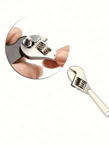 3pcs Mini Screwdriver Set With Keychain, Adjustable Metal Pocket Tool Kit, Suitable For Camping Accessories, Multifunctional Mini Wrench Keyring - Universal Tools For Car, Bicycle, Motorcycle Repair - Creative Gifts For Men