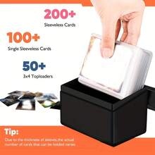 100 Slots Silicone Card Holder Case Suitable For Various Transaction Cards, Standard Cards