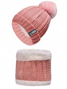 7/5/4/2/1piece Set Of Hat, Scarf, Earmuffs, Gloves, Socks. Children's Winter Windproof, Cold-Proof And Warm Artifact, Thickened And Velvet Suit, Outdoor Snow Warm Suit (Earmuffs Style And Color Are Random.Suitable For 12-16 Years Old) - Multicolor - View 31