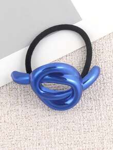 1 szt. Elegancka, kolorowa, metalowa, geometryczna gumka do włosów, minimalistyczny, szykowny dodatek do włosów, gumka do kucyka, modna gumka do włosów, uniwersalna, odpowiednia na Dzień Matki, powrót do szkoły, Święto Dziękczynienia, Boże Narodzenie, Nowy Rok, Walentynki, karnawał, gumki do włosów, gumki do włosów, gumki do włosów, gumki do włosów, elastyczne gumki do włosów, akcesoria do domu i urody dla kobiet, prezenty