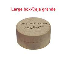 Wooden Baby Fetal Hair Umbilical Cord Memorial Box Carved Memorial Box Baby Shower Favors Newborn Christening Baby Gift Fetal Hair Box Baby Shower Easter Gifts Things For Girls And Boys - 木質色 - 查看 9