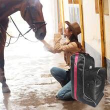 Equestrian Gear Storage Bag, Riding Boots Storage Bag, Equestrian Gear, Riding Boots, Riding Helmet, Riding Crop Storage Bag