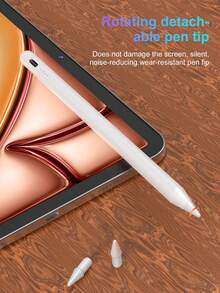 适用于 iPad (2018-2025) 的触控笔 - 13 分钟快速充电，具有倾斜灵敏度和防手掌误触功能，适用于 iPad 11/10/9/8/7/6th Gen、Air 7/6/5/4/3/M3/M2、Pro 13"/12.9"/11"/M4、Mini 7/6/5th，白色 - 彩色 - 查看 9