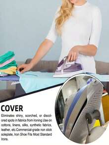 Advanced Iron Protective Cover - Suitable For All Fabric Types, Bags, Storage Bags, Clothes, Towels, Dresses, Shirts, T-Shirts, Jeans Storage Boxes, This Easy To Install Steam Iron Protective Cover Is Designed To Prevent Scalding, Protect The Iron, And Facilitate Storage,Kitchen Decor,Household Items - Multicolor - View 3