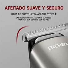 ENCHEN - Afeitadora eléctrica multifuncional Beardo 2, uso en casa, barberías y salones, máquina de corte con bloqueo integrado y batería de larga duración, hoja de precisión para un afeitado suave y cómodo.