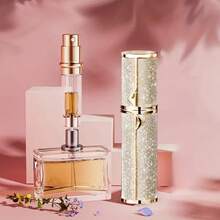 1 chai nước hoa du lịch 5ml có thể nạp lại, da bóng chất lượng cao, chai nước hoa du lịch có thể nạp lại, chai nước hoa mini, bình xịt có thể nạp lại, bình chứa chất lỏng rỗng, vật dụng thiết yếu khi đi du lịch, nhiều màu, bình xịt mini di động, bình chứa chất lỏng rỗng, vật dụng thiết yếu khi đi du lịch, ngày lễ, chai du lịch - Nhiều màu - Xem 2