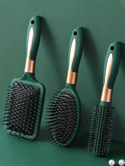 6 件/套发刷 - 1 把梳子、发型刷、卷发刷、气垫刷、宽齿梳、插入梳、尖尾梳、折叠刷、滚筒刷、骨梳、经络按摩梳、美发工具、头皮按摩刷、美容工具、护发产品、适合卷发、直发、发型设计、美容院、理发店、骨梳、染色、头部按摩、轻松滑动、编织、拉直、适合浓密、长发、短发、直发和所有发质、刷子、发刷、边刷、刷头发、发梳、梳头发、顺发刷、球刷、迷你发刷、发刷套装、木梳、梳子、光滑后刷、发刷、边刷、刷头发、发梳、发刷套装、梳头发、迷你发刷、顺发刷、头发产品、美发工具、美发用品、护发、卷发刷、理发器、理发配件、美发设备、旅行必需品、发型、美发