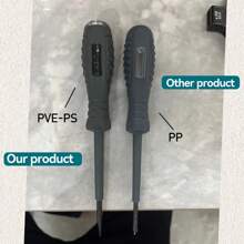 智能感应笔 十字笔 电工电压测试笔 家用电路连通性测试仪 螺丝刀笔 - 雙燈測電筆-智慧感應兩用螺絲起子 - 查看 9