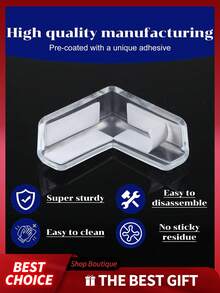 24 قطعة واقي للزوايا، واقي زوايا الطاولة، واقي الزوايا، واقي زوايا الطاولة، واقي زوايا الأثاث، حماية الزوايا، واقي زوايا الأثاث، واقي الزوايا، واقي الزوايا للحواف الحادة، حماية الزوايا والحواف، واقي زوايا شفاف، أغطية الزوايا