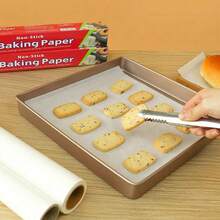 5m/10m/20m White Baking Paper Silicone Oil Paper Double-Sided Puff Pastry Oil-Absorbing Grill Oven Steamer Paper Air Fryer Kitchen Air Fryer Liner Air Fryer Paper Air Fryer Air Fryer Ideal For Grilling, Air Frying And Kitchen Use | Ideal For Home, Restaurant And Outdoor Activities Silicone Oil Coating - Kitchen Accessories And Home Kitchen Supplies Back To School Season,