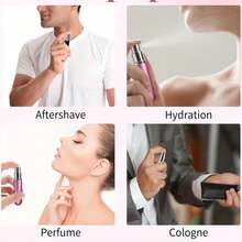 3pcs Mini Travel Perfume Bottles - 0.17oz, Stylish Metal Surface, Perfect For On-The-Go Use| Compact Design With Durable Metal Construction Perfume Bottle Travel Bottles - 3件套裝香水瓶 - 查看 6