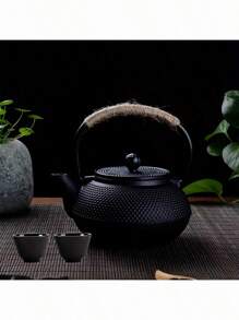 1 件铸铁茶壶，适用于炉灶使用，用于散叶茶和茶包 回到学校