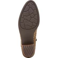 Vionic Cecily H7729L3 Boots Women's 5 Brown Deer Print Calf Hair Booties JOBB545