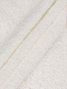 Yueweinini 性感优雅 V 领蕾丝边白色吊带文胸上衣。露背系带设计，内置钢圈，透视短款上衣。适合女性万圣节派对、音乐节、婚礼、度假、日常穿着。 - 白色 - 查看 5